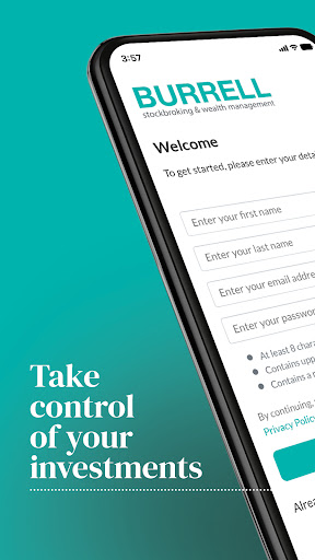 Android application Burrell Online screenshort