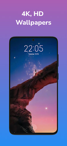 Android application Color Wall - HD Live Wallpaper screenshort