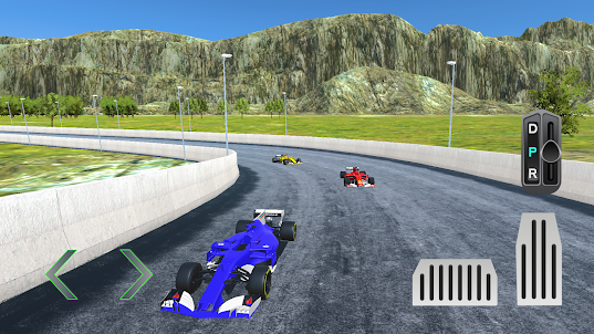 لعبة سباق السيارات الفورمولا3D