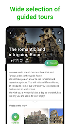 Rome Audio Guide by SmartGuide - Screenshot Image