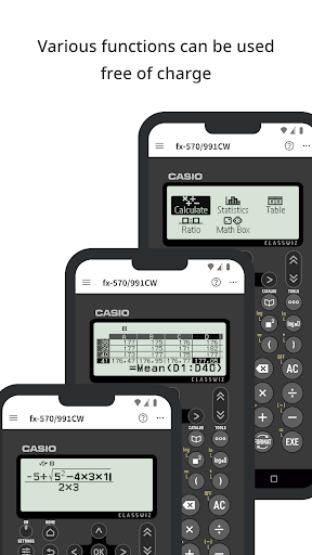 ClassWiz Calc App Screen 3