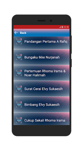 Android application Dangdut Lawas screenshort