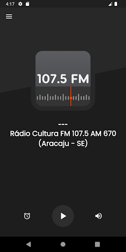 Android application Rádio Cultura FM 107.5 AM 670 screenshort