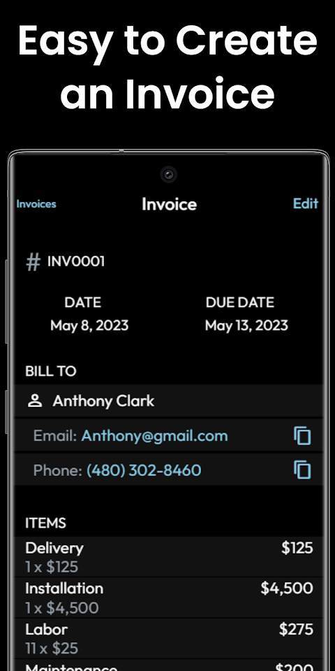 Invoice Maker - Estimate Appのおすすめ画像5