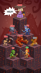 Hero Stack Tower Wars v1.11 MOD APK (Unlimited Money) Free for Android 4