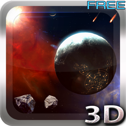 Space Symphony 3D FREE LWP  Icon
