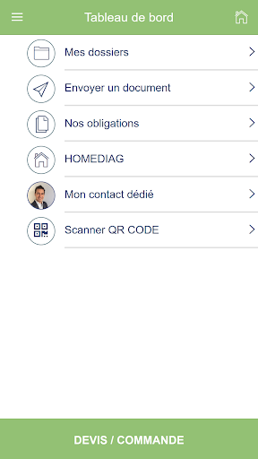 Homediag Screen 2