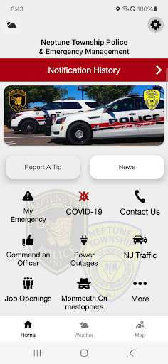 Android application Neptune Township PD & OEM screenshort