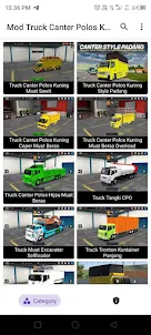 Mod Truck Canter Polos Kuning