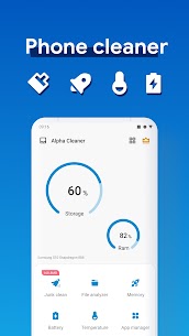Alpha Cleaner – Phone Booster 1.5.2.2 버그판 1