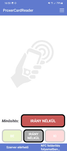 Android application ProxerCardReader screenshort