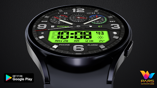 Vectora Axis Watch Face screenshot 4