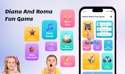 Diana Roma Video Call & Game