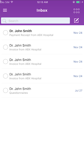 Convenient Care Screen 2