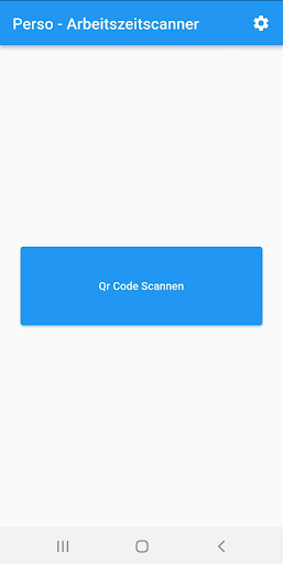 Android application perso Arbeitszeiterfassung screenshort