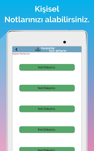 Kazanımlar / Yıllık Planlar - Sınıf Defterim 2020