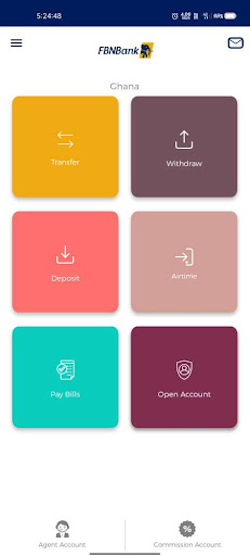 Android application Firstmonie FBN Bank screenshort