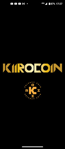Android application Kiirocoin wallet screenshort