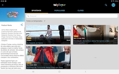 TVI Player Screenshot