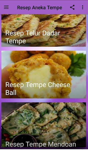 Resep Aneka Tempe Screenshot 3 - AppWisp.com