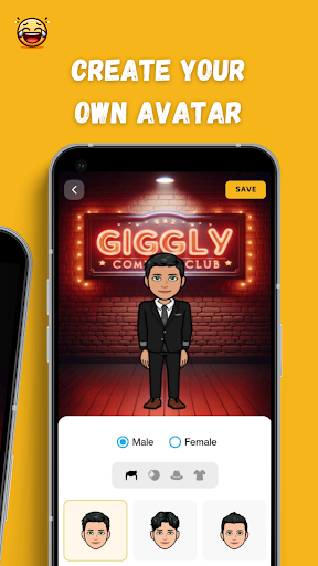 Giggly: Anonymous Joke Sharing Screenshot 2 - AppWisp.com