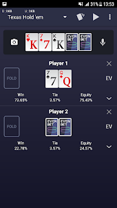 Evenbet Poker Calculator