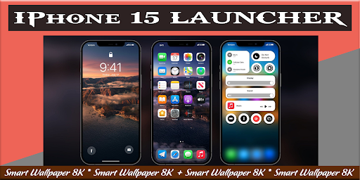 Android application iPhone 15 Launcher screenshort