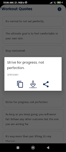Workout Quotes and Sayings Screen 3