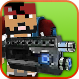 Pixel Craft Gun Battle 3D icon