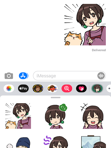 Behind the frame sticker pack Screen 2