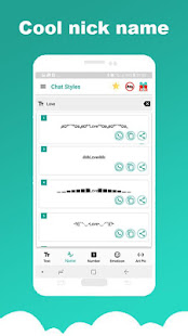Chat Styles: Cool Font & Stylish Text for WhatsApp 8.3 APK screenshots 16