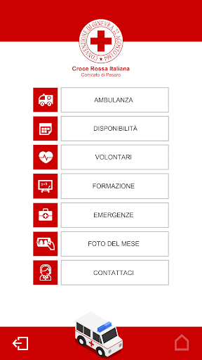 Volontari cri pesaro Screen 2