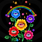 Cover Image of ดาวน์โหลด Eye Flower World - Wallpaper  APK