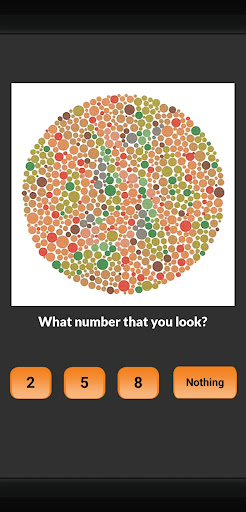 Color Blindness Test Ishihara Screen 2