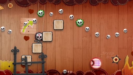Skull Raider Run Screen 2