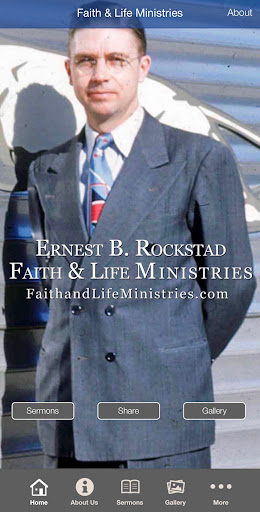Android application Rev. Ernest B. Rockstad screenshort