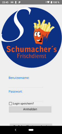 Android application Schumacher's Frischdienst screenshort
