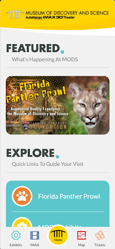 Android application Museum of Discovery & Science! screenshort