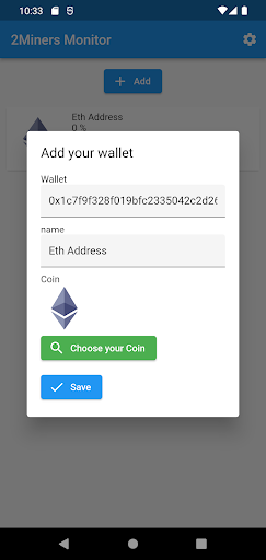MonitorMiner Screen 2