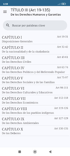 Constitución de Venezuela Screen 3