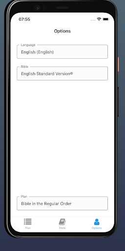 Android application One Year Bible Plan screenshort