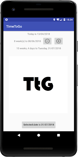 Android application TimeToGo screenshort