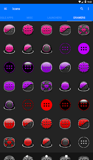 Oreo Silver Icon Pack