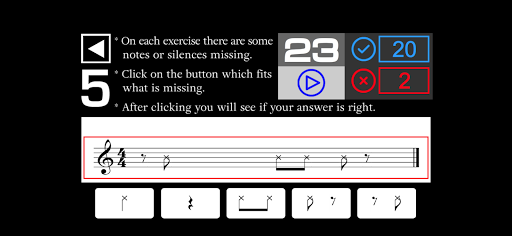 Ear Training Rhythm PRO Screen 2
