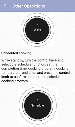 Mi Smart Air Fryer 3.5 l Guide Screen 2