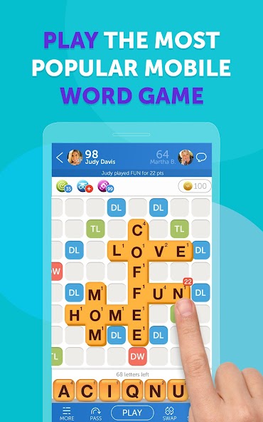 Words With Friends Crosswords 19.811 APK + Mod (Remove ads / Free purchase / No Ads) for Android