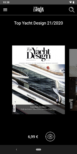 Android application Top Yacht Design screenshort