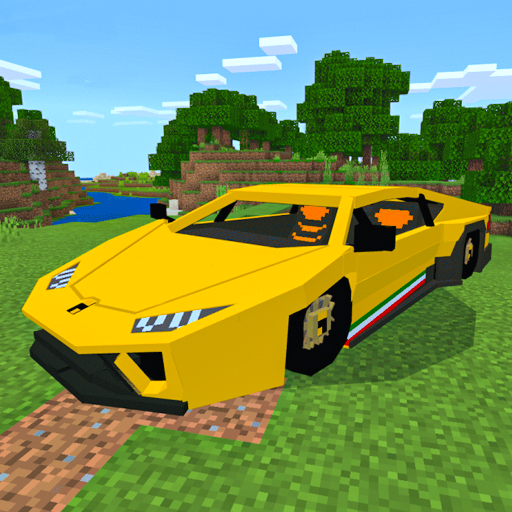Cars Mod for Minecraft PE 2024 logo