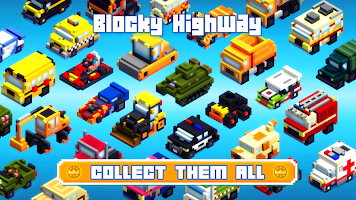 Blocky Highway Traffic Racing (Unlimited Money) v1.2.4 v1.2.4  poster 15