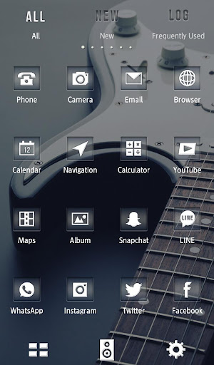Electric Guitar Theme +HOME Screen 3